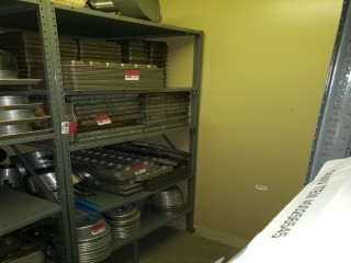 lot 6162 image: Industrial Metal Shelf (Contents Sold Seperatly)