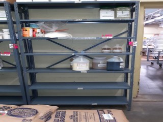 lot 6179 image: 6-Shelf Metal Storage Rack