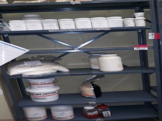 lot 6182 image: 6-Shelf Metal Storage Rack, Contents Not Included