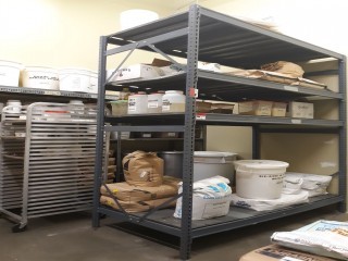 lot 6188 image: Edsal Shelving Unit With Adjustable Shelves, Contents Not Included