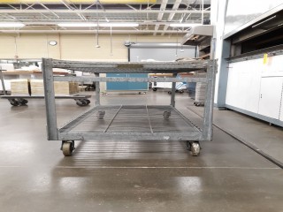 lot 6251 image: Union Racks Dean Sanitary Shelves Apron And Assorted Gloves