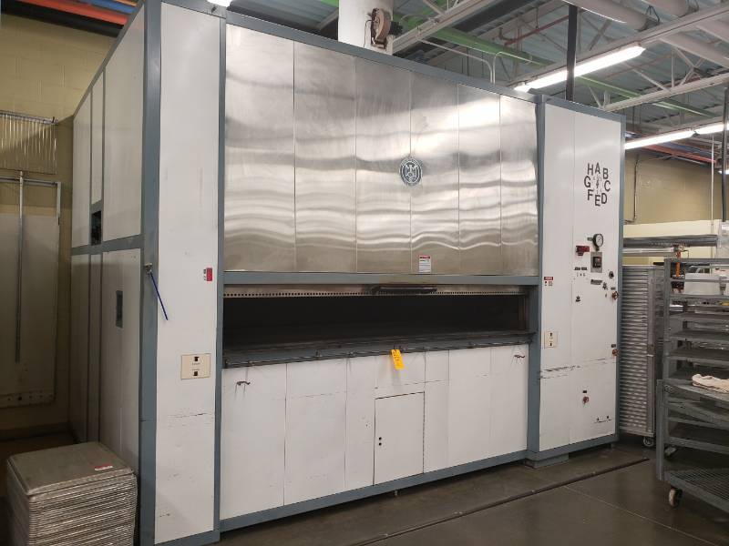 lot 6253 image: Middleby marshall 7 tray rotating oven