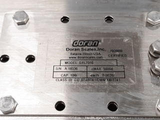lot 6370 image: Doran 8000XLM Scale Serial XL843891