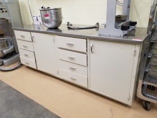 lot 6467 image: Metal Work Table