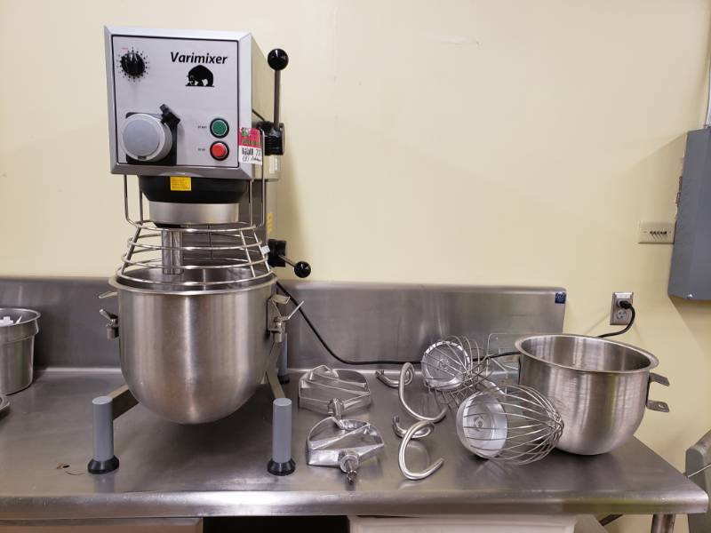 lot 7071 image: Varimixer W20A w 8 Attachments