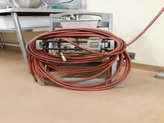 lot 7079 image: Air Hose With Water Reel