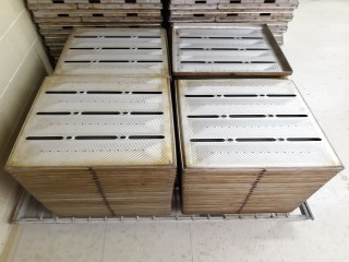 lot 7214 image: (168) Loaf Pans With Holes