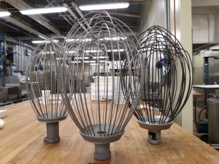 lot 7220 image: (3) Whisk Attachments Fit Hobart Mixer