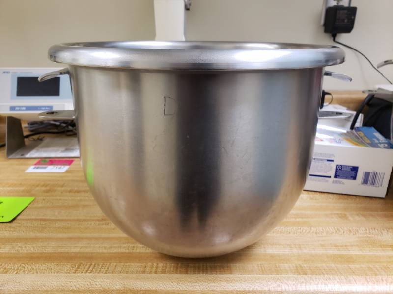 lot 7556 image: Hobart 12 qt Mixing Bowl