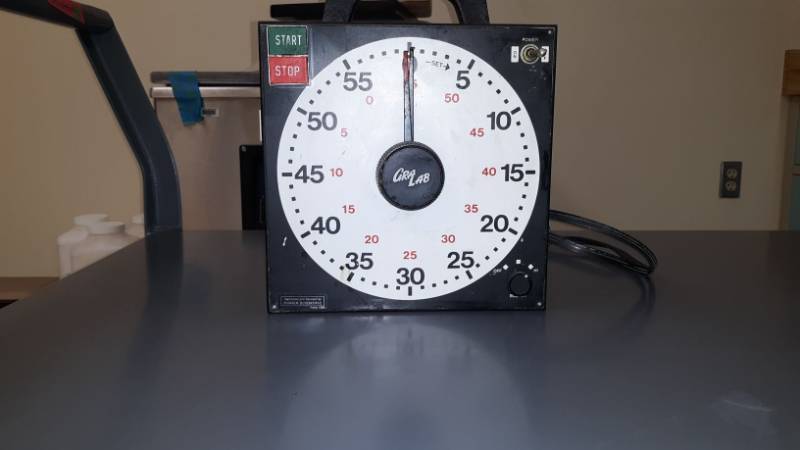 lot 7575 image: Fisher Scientific Gra Lab Dual Outlet Timer, Outlet Power