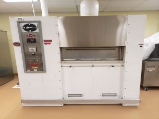 lot 7193 image: Reed Rotating Oven - 4 shelf - 8 Pan Natural Gas