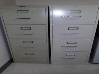 2 File Cabinets Anderson Hickey Co Hon Aib International