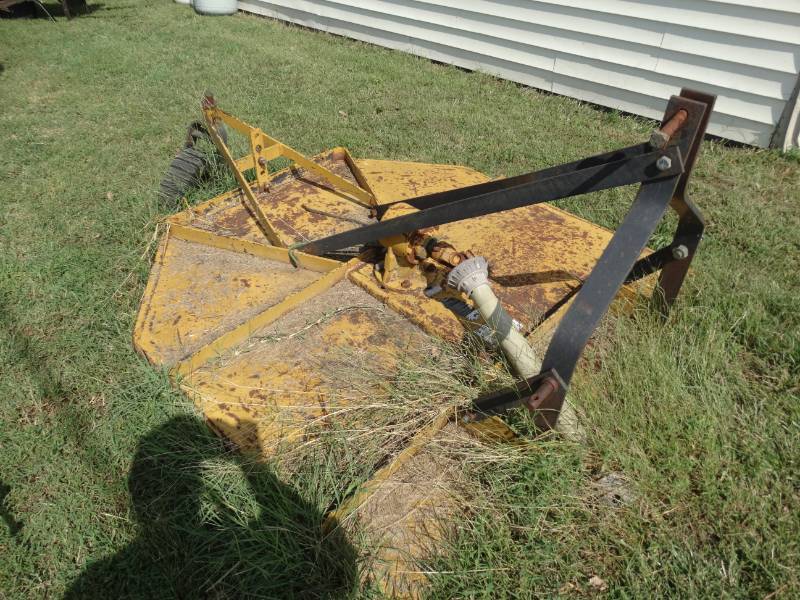 lot 5485 image: 3 point bush hog rotary cutter mower