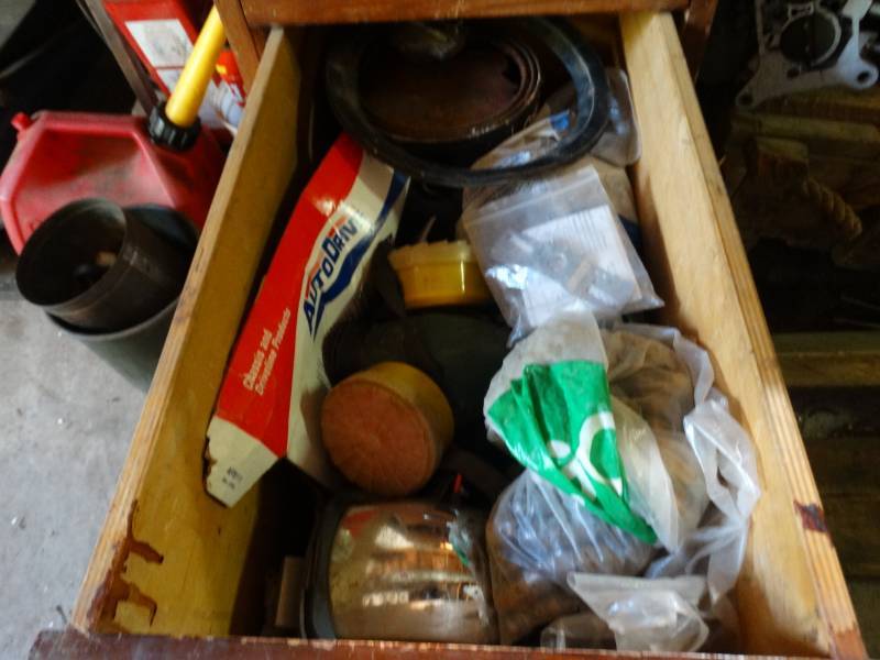 lot 5501 image: Drawer w various hardware tools