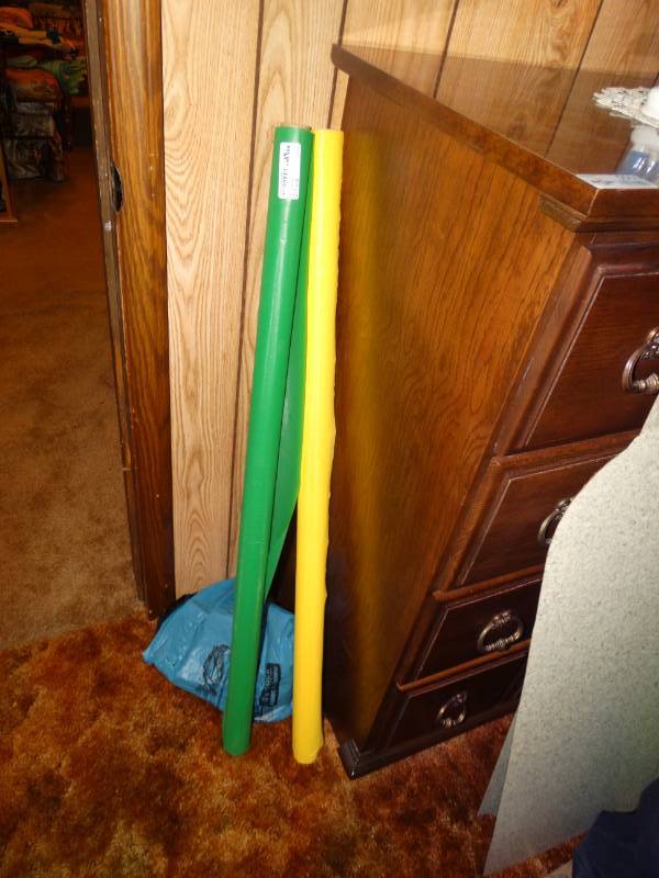 lot 5599 image: 2 rolls of plastic table cover