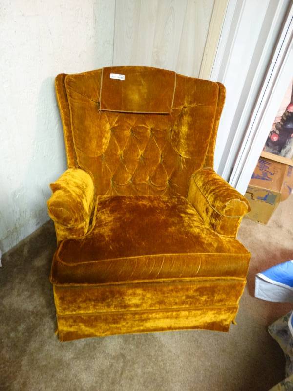 lot 5604 image: Burnt orange rocker