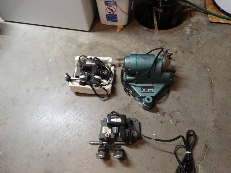lot 5645 image: 3 key cutting machines