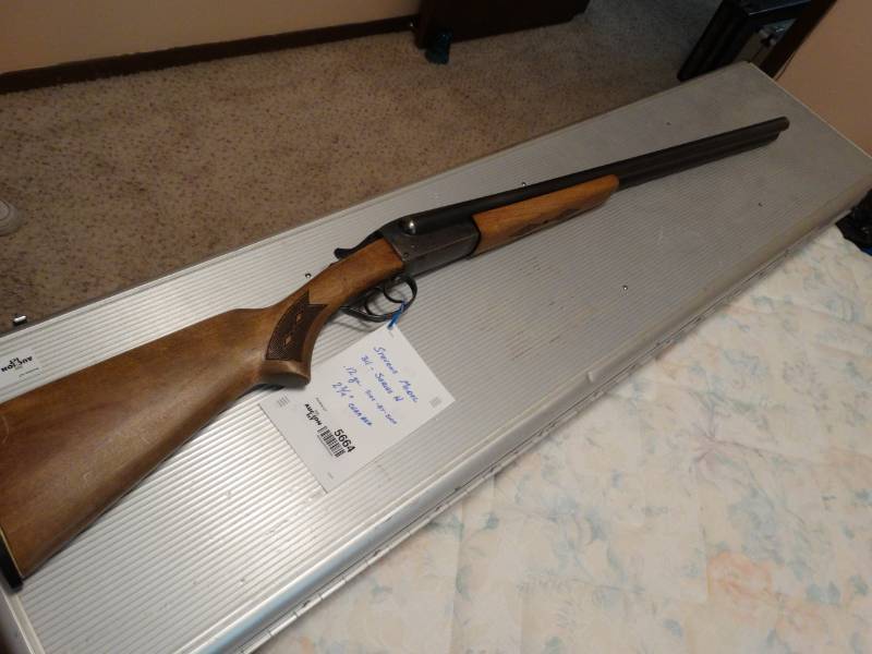lot 5664 image: Stevens model 311 series H 12 ga side by side double barrel shotgun