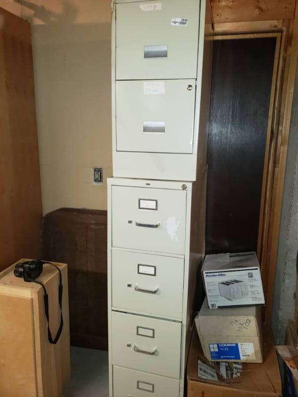 lot 5949 image: filing cabinets