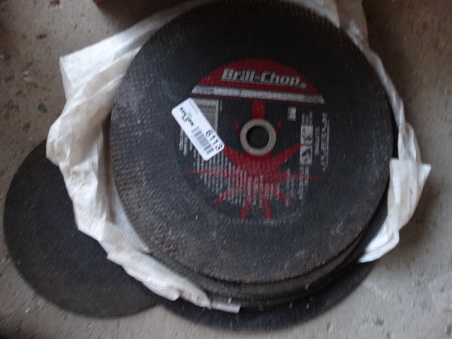 lot 6113 image: grinding wheels