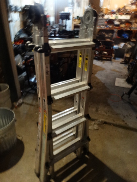 lot 6172 image: Worlds greatest adjustable ladder