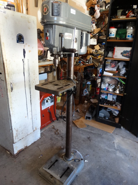 lot 6042 image: Delta Rockwell floor model drill press- Like New