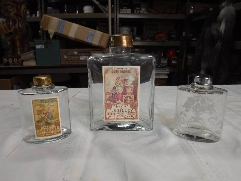 lot 8177 image: 3 very cool cologne bottles