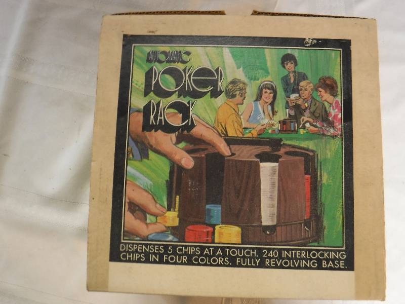lot 8247 image: pacific Game Poker chip set NEW in box