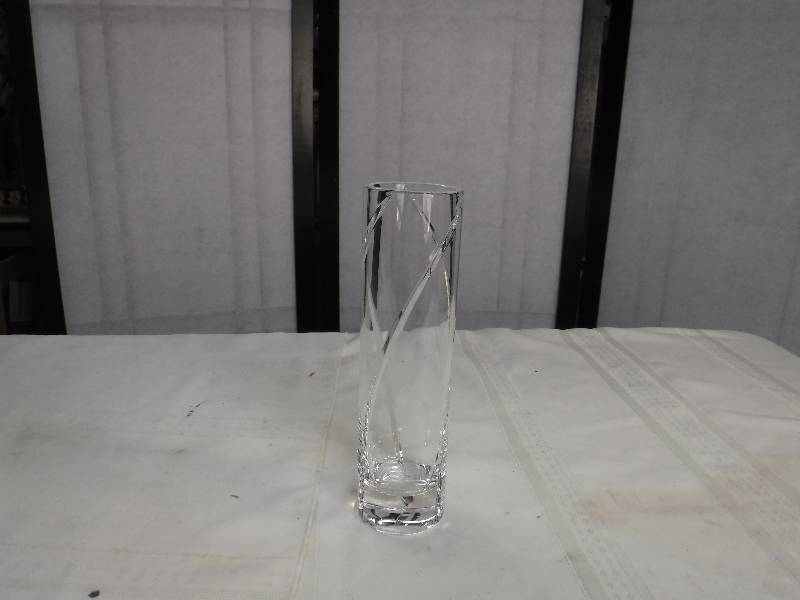 lot 6590 image: Tiffany crystal vase