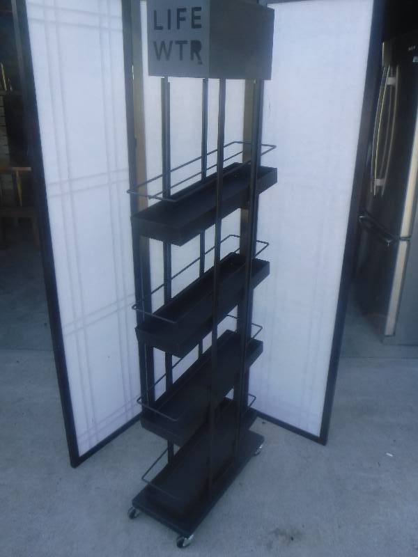 lot 2830 image: Brand new Life water display merchandiser wrack- rolls lot 1