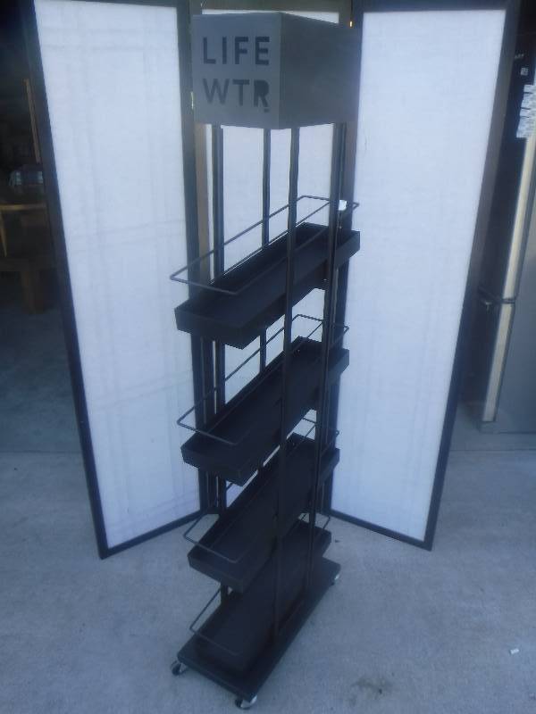 lot 2841 image: Brand new Life water display merchandiser wrack- rolls lot 12