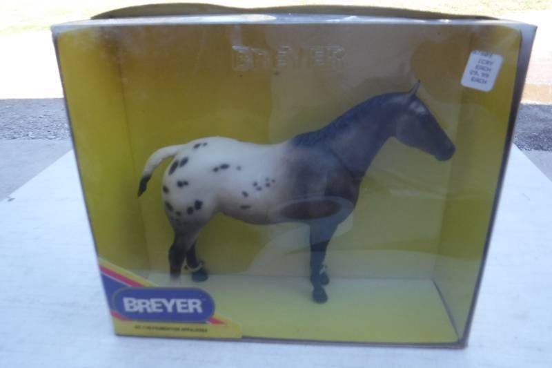 lot 7446 image: Breyer Foundation Appaloosa horse toy