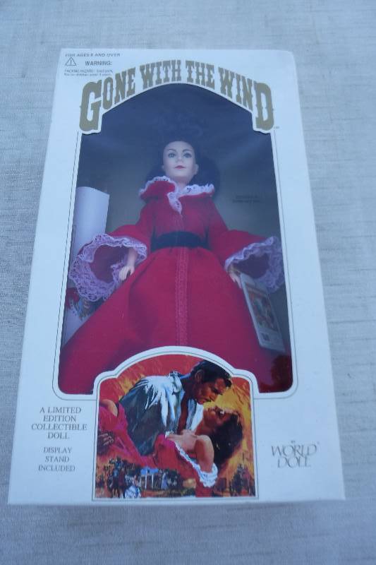 lot 7471 image: The World doll  Gone with the wind Scarlett doll