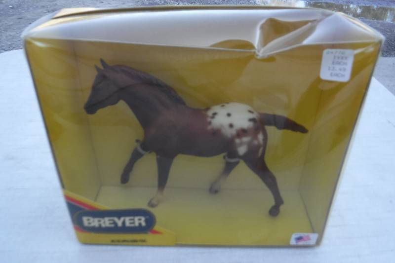 lot 7479 image: Breyer Appaloosa foal toy horse
