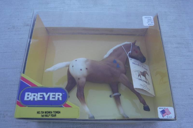lot 7480 image: Breyer Monka Tonga 1st half year toy horse