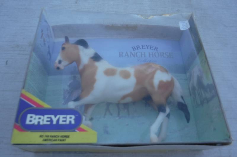 lot 7485 image: Breyer Ranch horse American paint toy horse