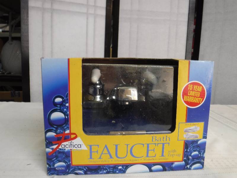 lot 9823 image: Pacifica brand bathroom faucet