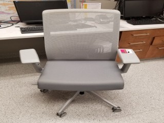 lot 7413 image: Gray Office Chair