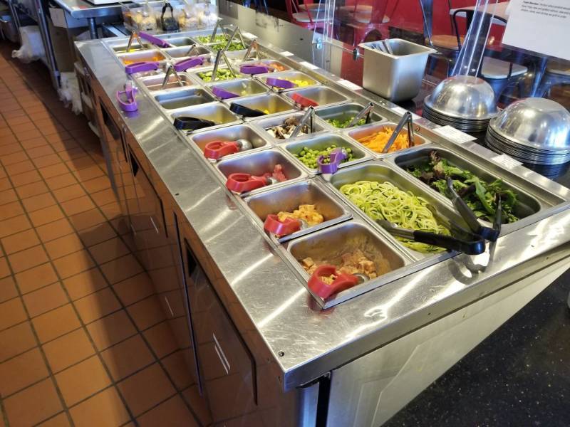 lot 1017 image: Turbo Air Refrigerated Prep Table JBT-72