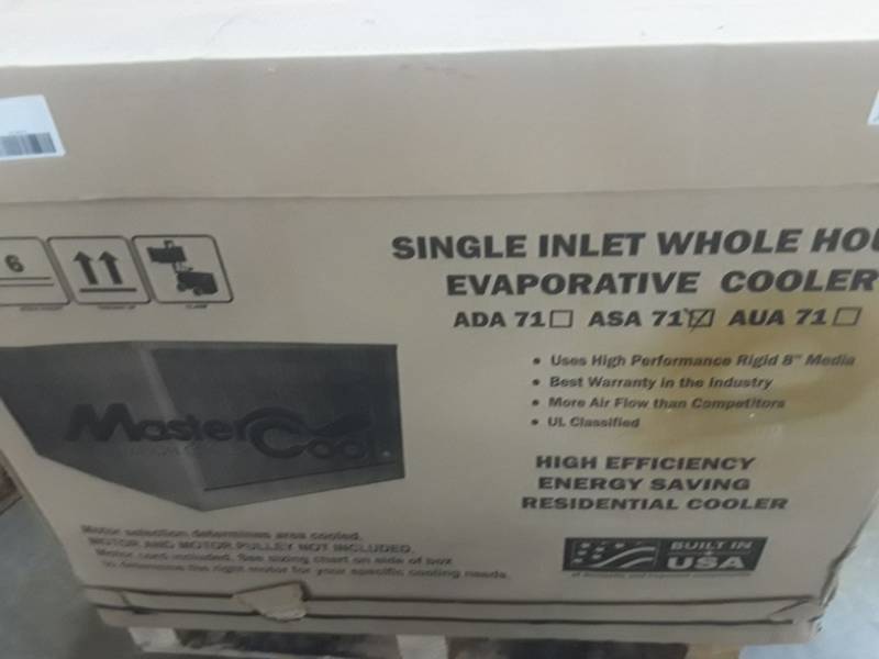 mastercool 7000 cfm side draft