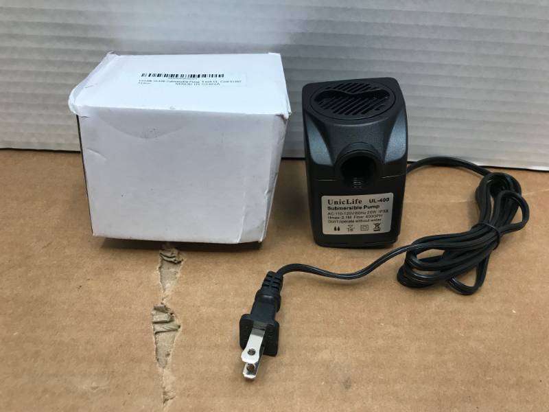 lot 3059 image: UNICLIFE SUBMERSIBLE PUMP UL-400