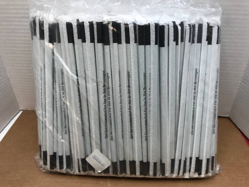 lot 3076 image: 500 PLASTIC STRAWS