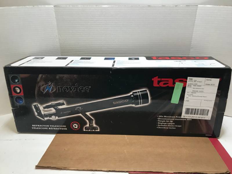 lot 3084 image: TASCO NOVICE TELESCOPE