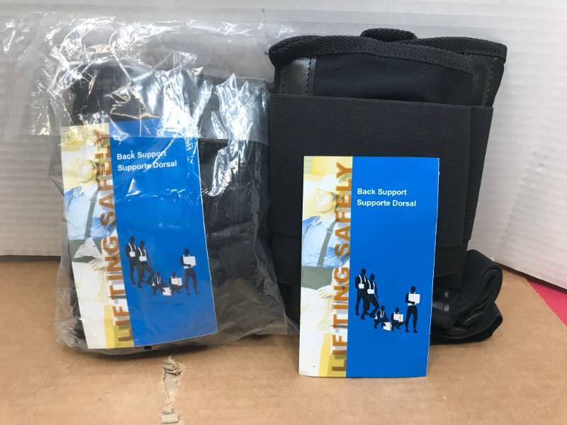 lot 3090 image: LOT OF 2 DELUXE DORSAL BACK SUPPORT