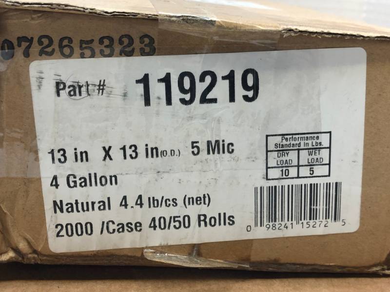 lot 3142 image: LOT OF 13X13 PLASTIC BAGS