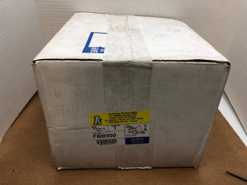 lot 3148 image: FANFIXTURE MOUNTING BOXES