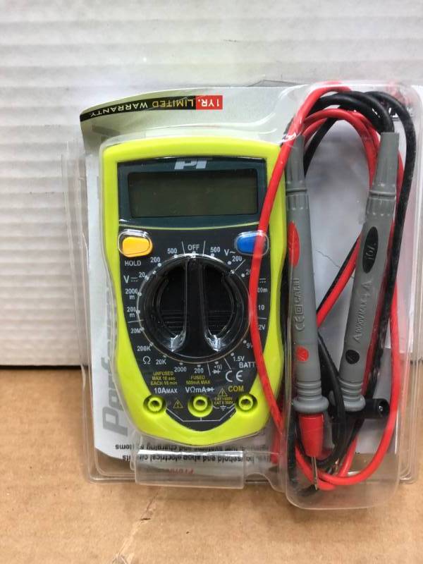 lot 3165 image: PT DIGITALE MULTI TESTER