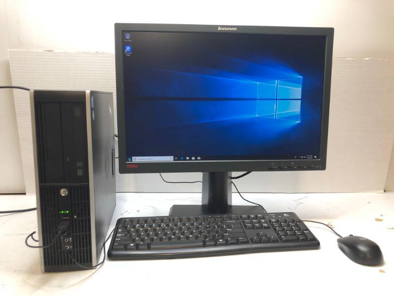 lot 3186 image: HP DESKTOP FULL SYSTEM
