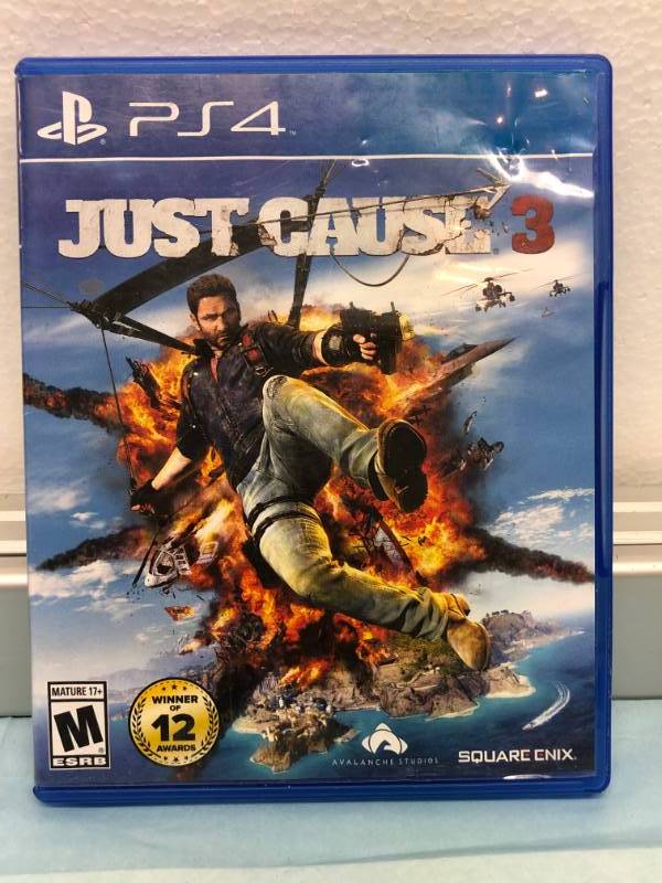 lot 3194 image: PS4 VIEDO GAME JUST CAUSE 3