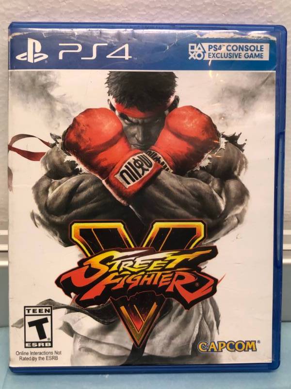 lot 3195 image: PS4 VIDEO GAME V STREET FIGHTER